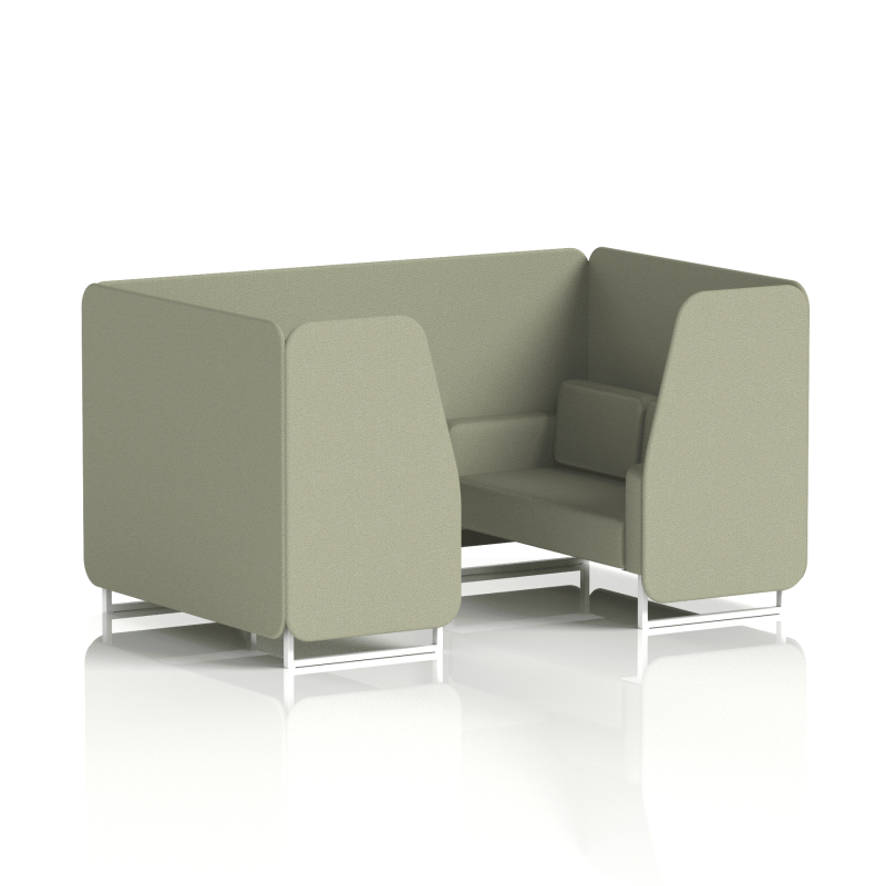 Brixworth Booth With White Legs in Single Tone - Image 45