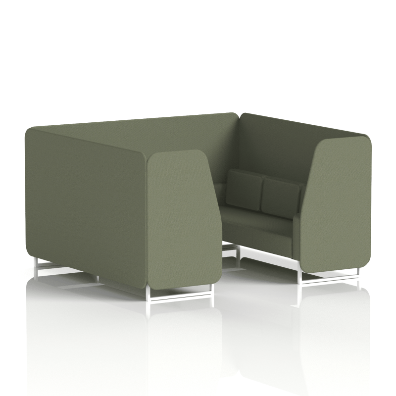 Brixworth Booth With White Legs in Single Tone - Image 74