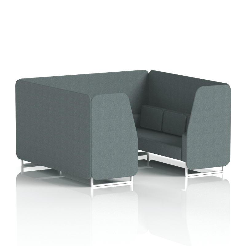 Brixworth Booth With White Legs in Single Tone - Image 78