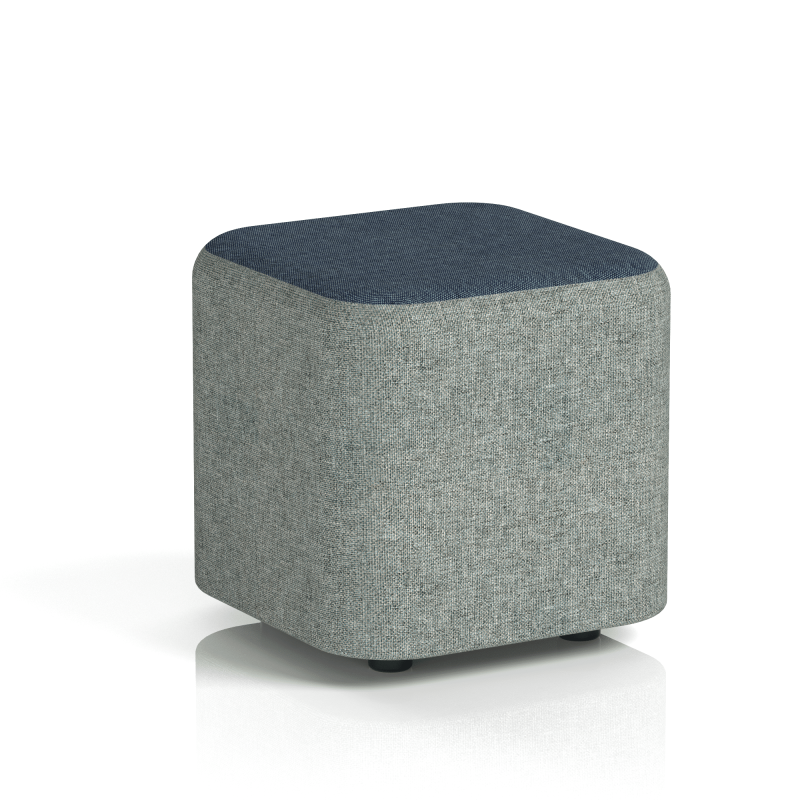 Harlestone Square Stool in Two Tone - Image 6