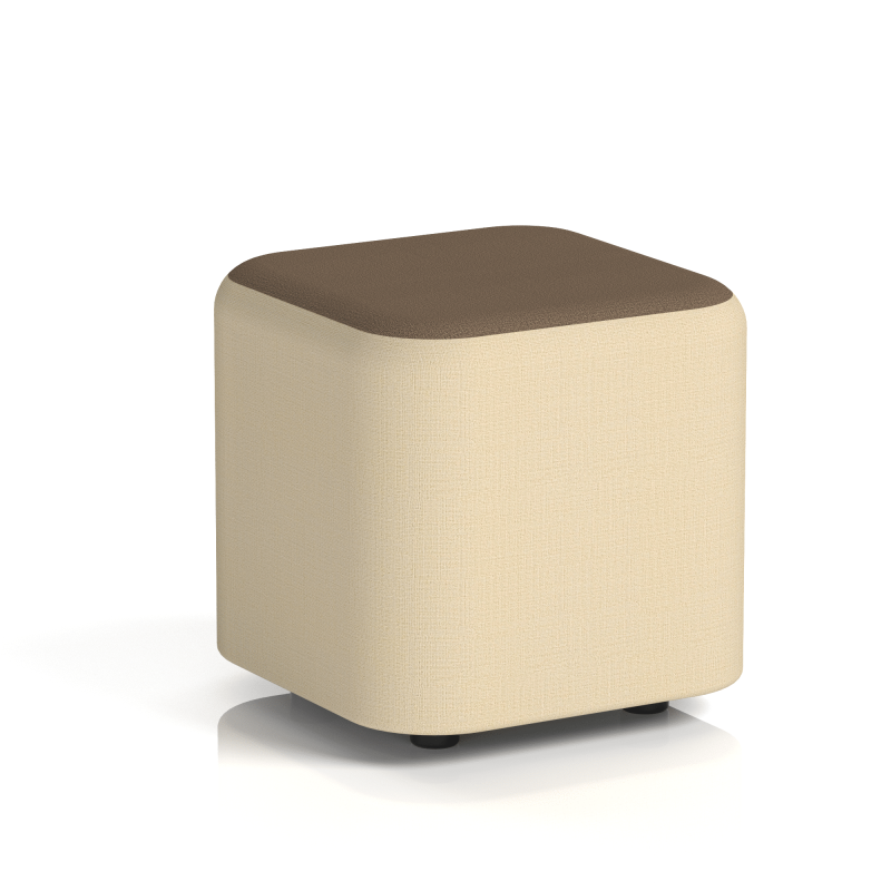 Harlestone Square Stool in Two Tone - Image 31