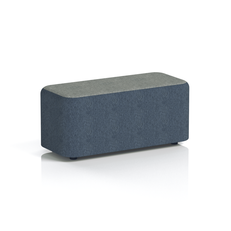 Harlestone Rectangular Stool in Two Tone - Image 5