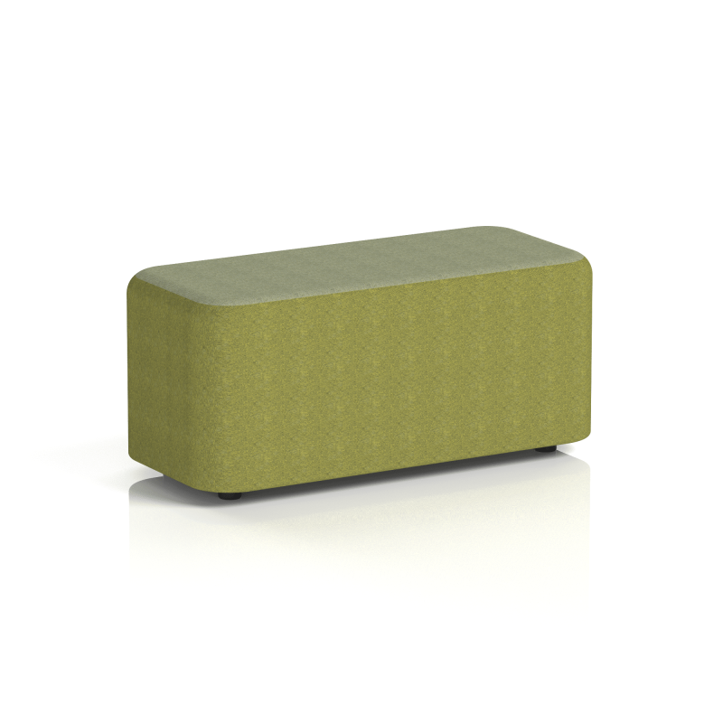 Harlestone Rectangular Stool in Two Tone - Image 6