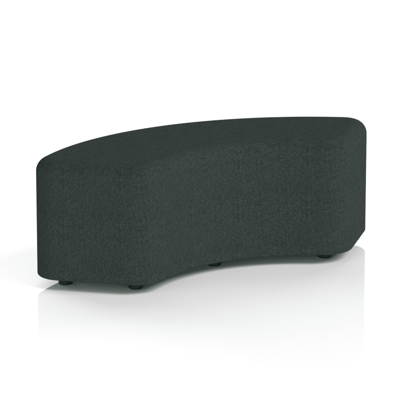 Harlestone Curved Stool in Single Tone - Image 4