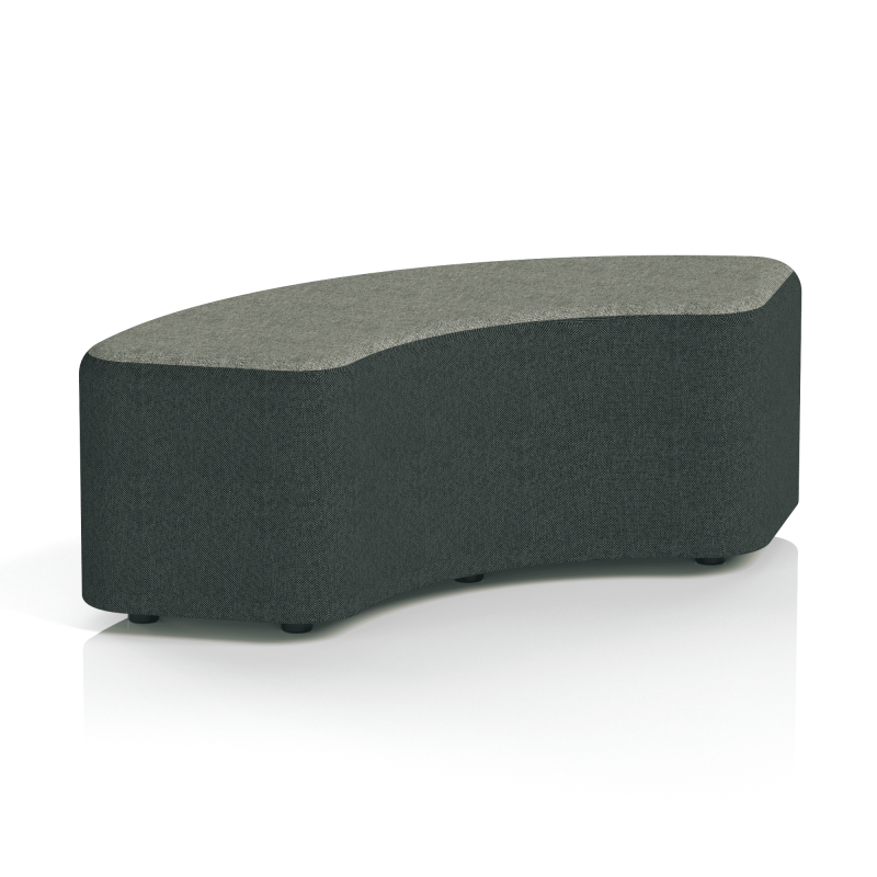 Harlestone Curved Stool in Two Tone - Image 4