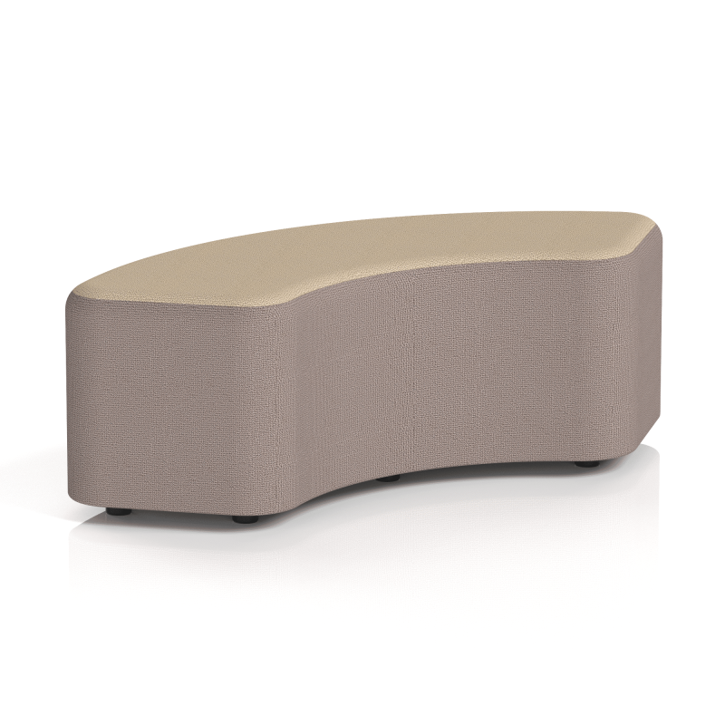 Harlestone Curved Stool in Two Tone - Image 37