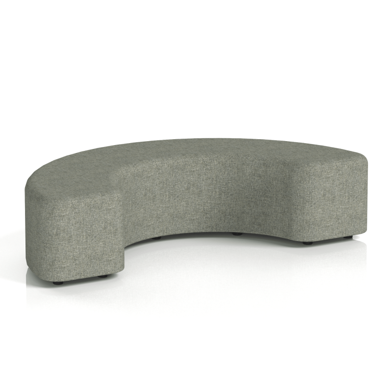 Harlestone Curved Stool in Single Tone - Image 42