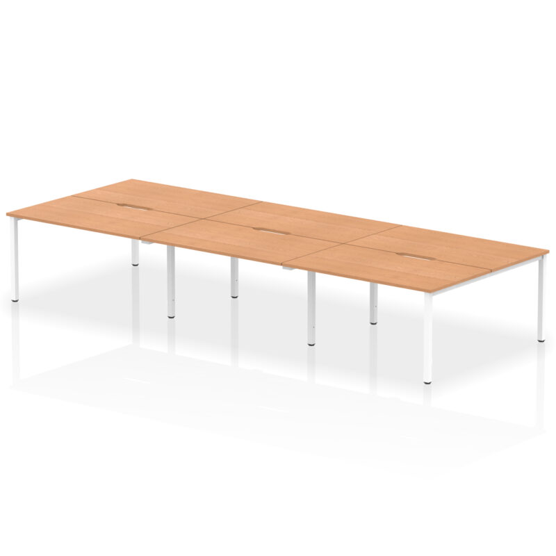 Evolve Plus B2B Bench Desk - 6 Person - Image 20