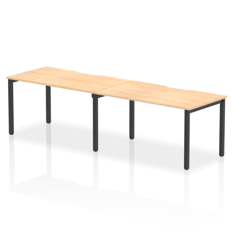 Evolve Plus Single Row Bench Desk - 2 Person - Image 45