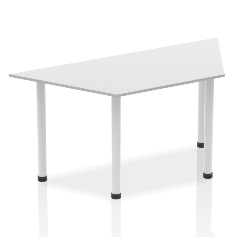 Impulse Trapezium Table With Post Leg - Image 29