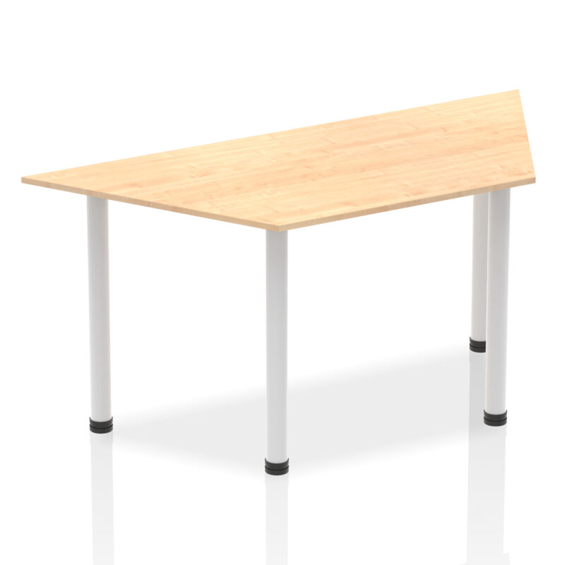 Impulse Trapezium Table With Post Leg - Image 14