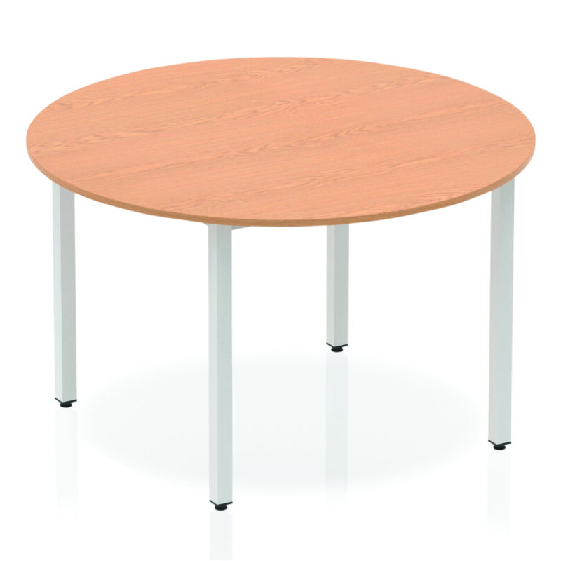 Impulse Round Table With Box Frame Leg - Image 4
