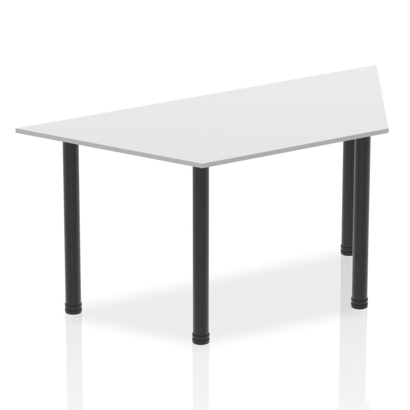 Impulse Trapezium Table With Post Leg - Image 26