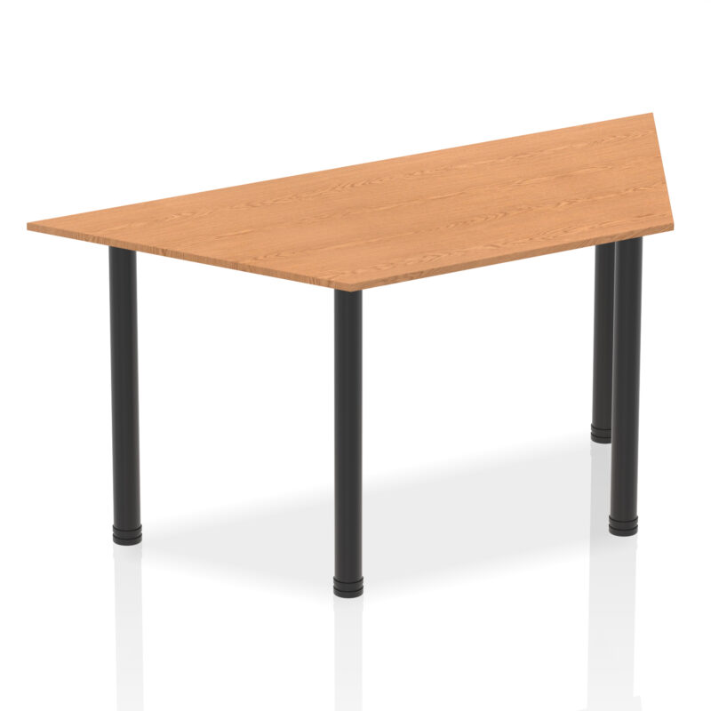 Impulse Trapezium Table With Post Leg - Image 16