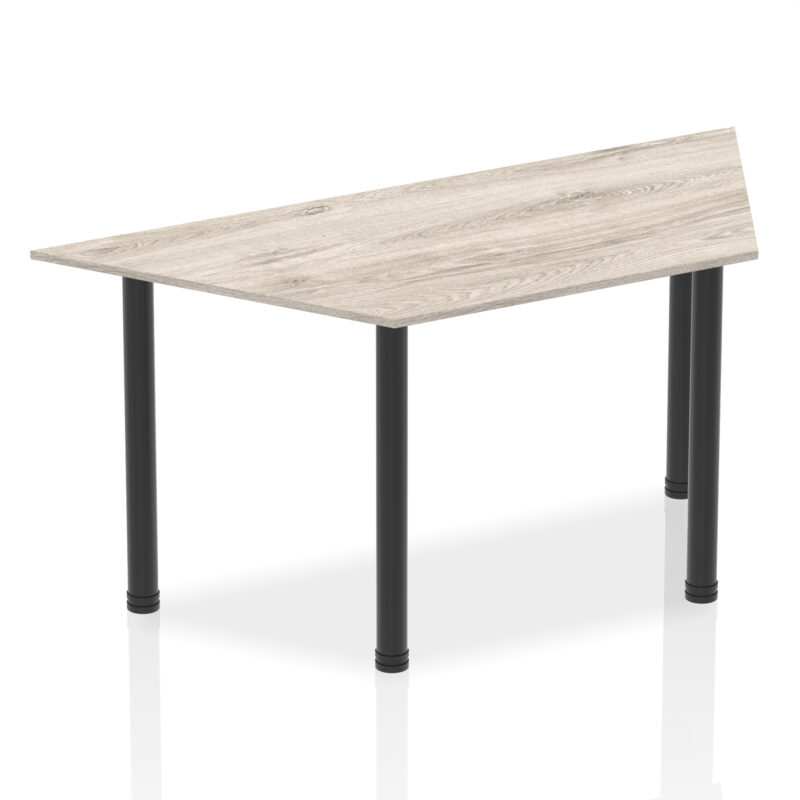 Impulse Trapezium Table With Post Leg - Image 6