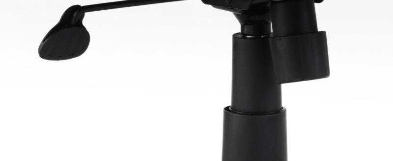 Chelsea High Back Soft Black Leather Executive Office Chair with Arms - Image 3