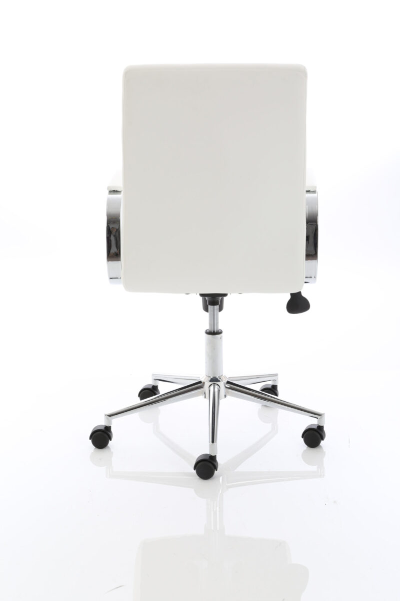 Ezra Medium Back Leather Executive Office Chair with Arms - Image 16
