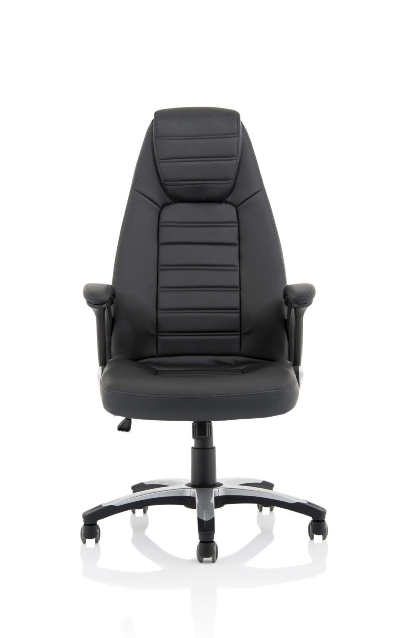Metropolis High Back Black Leather Executive Office Chair - Image 2