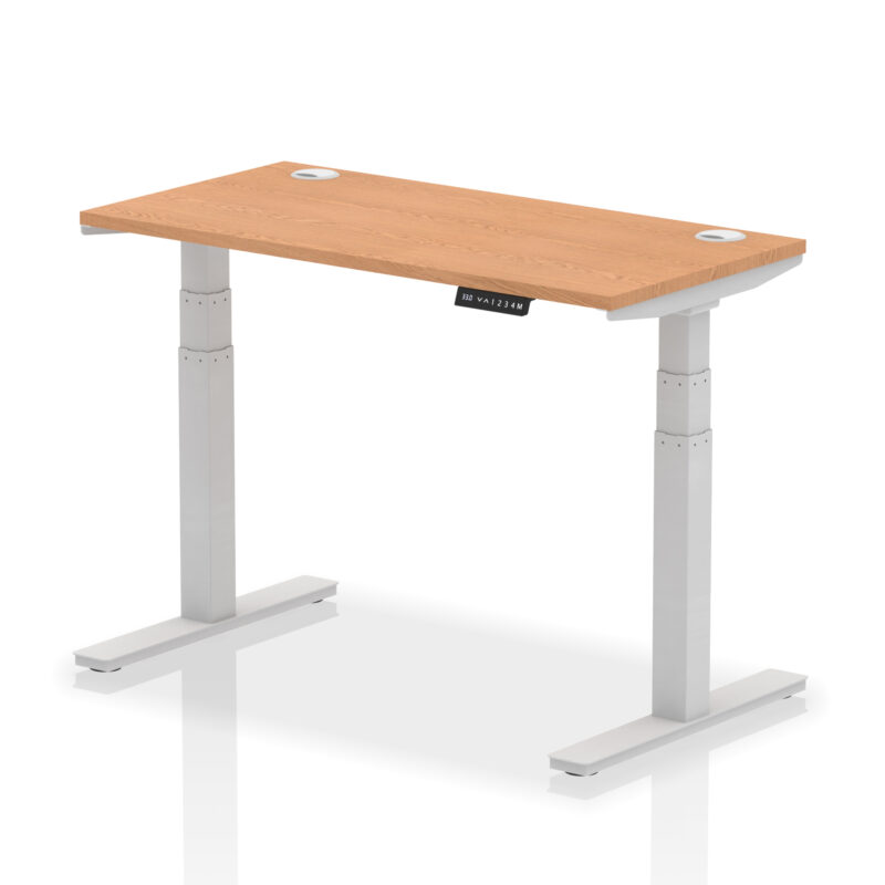 Air Height Adjustable Slimline Desk With Cable Ports - Image 21