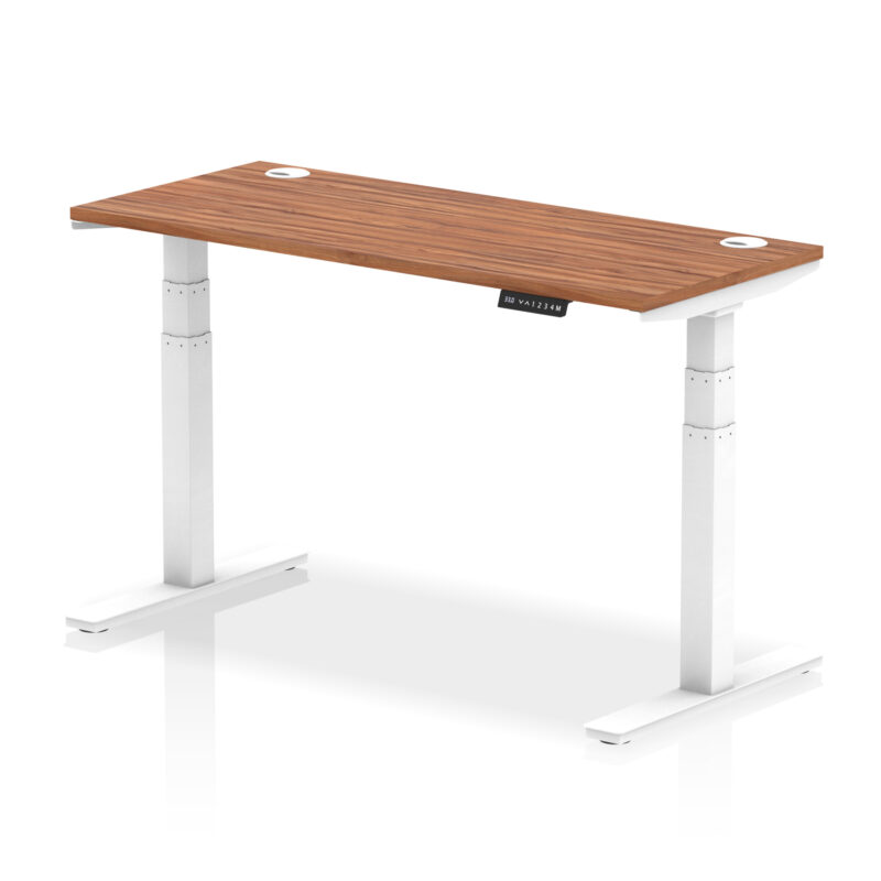 Air Height Adjustable Slimline Desk With Cable Ports - Image 65