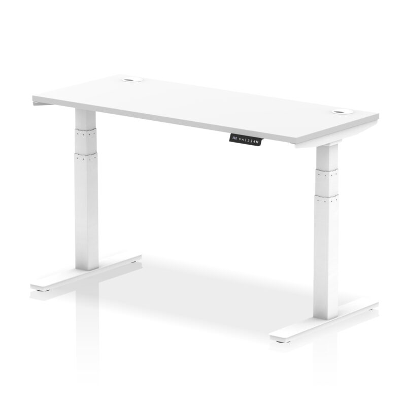 Air Height Adjustable Slimline Desk With Cable Ports - Image 71