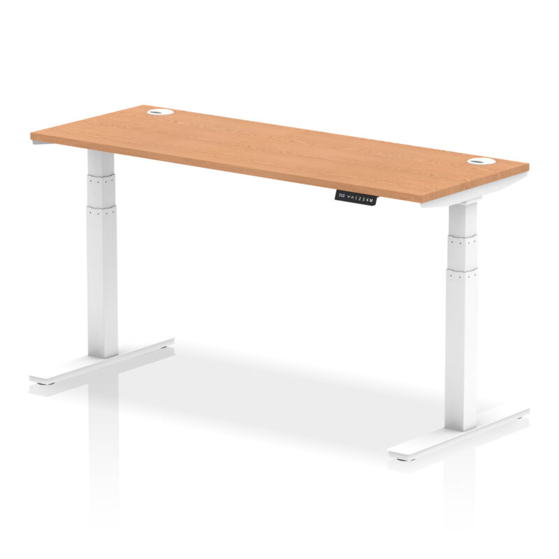 Air Height Adjustable Slimline Desk With Cable Ports - Image 95