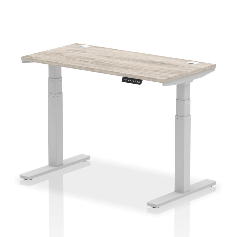 Air Height Adjustable Slimline Desk With Cable Ports - Image 9