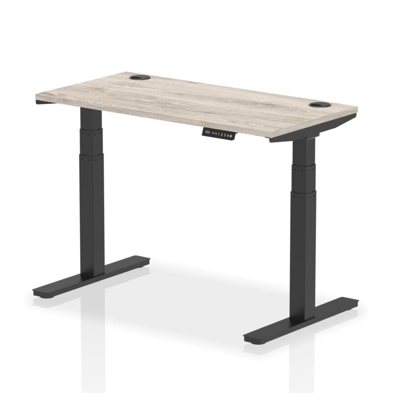 Air Height Adjustable Slimline Desk With Cable Ports - Image 7