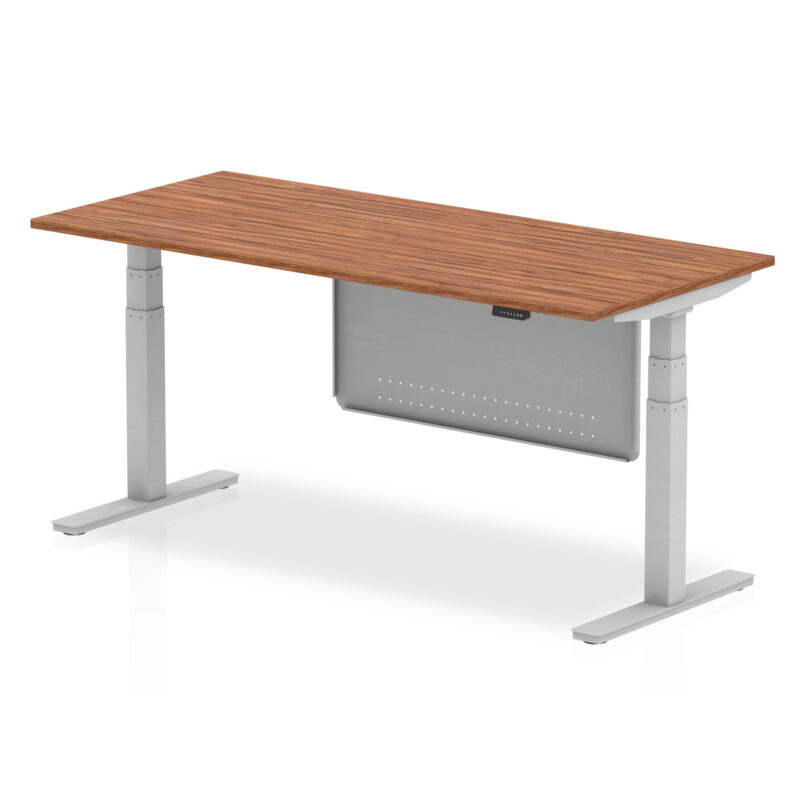 Air Height Adjustable Desk without Cable Ports with Steel Modesty Panel - Image 68
