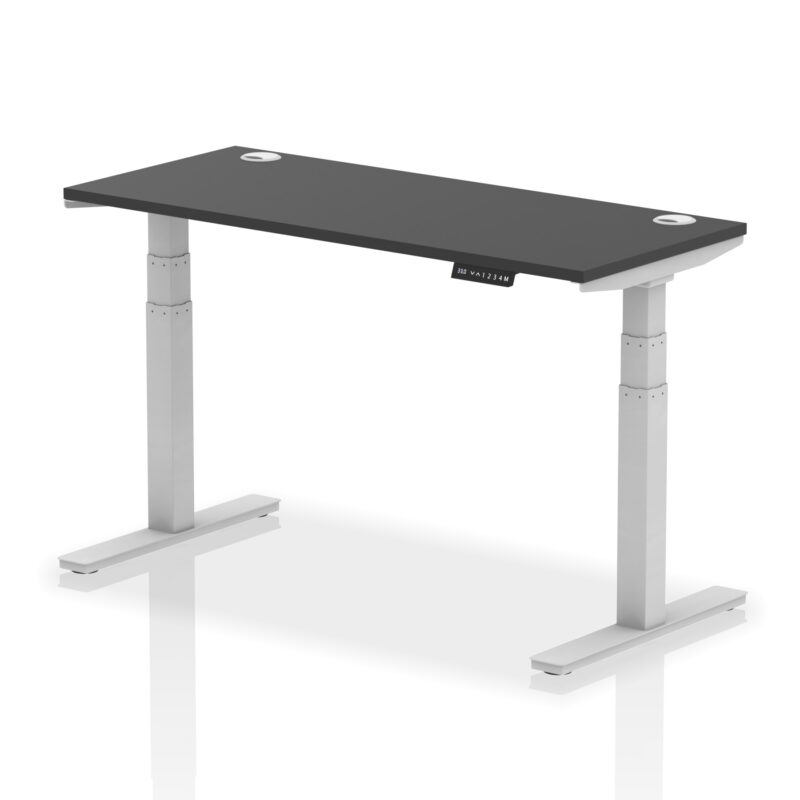 Air Height Adjustable Slimline Desk With Cable Ports - Image 153
