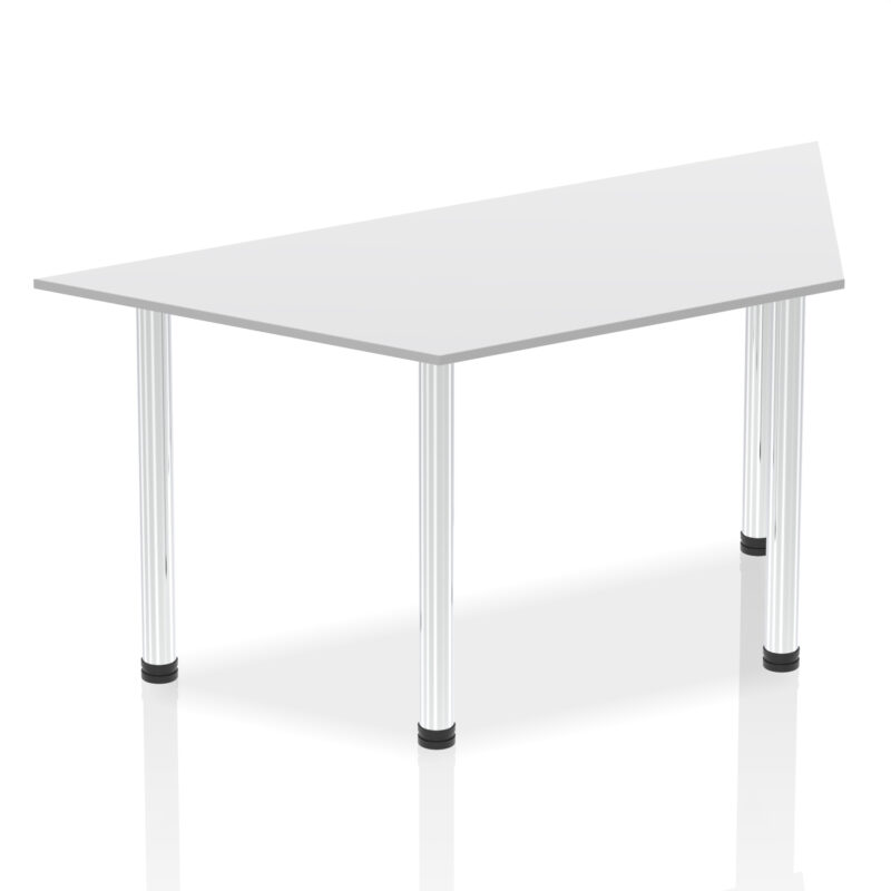 Impulse Trapezium Table With Post Leg - Image 28