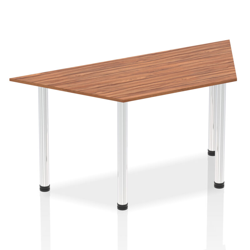 Impulse Trapezium Table With Post Leg - Image 23