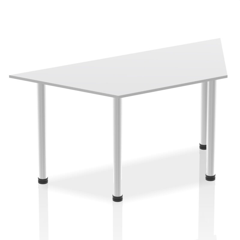 Impulse Trapezium Table With Post Leg - Image 27