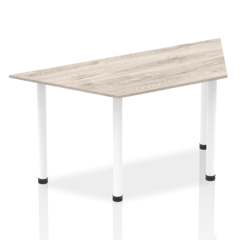 Impulse Trapezium Table With Post Leg - Image 10