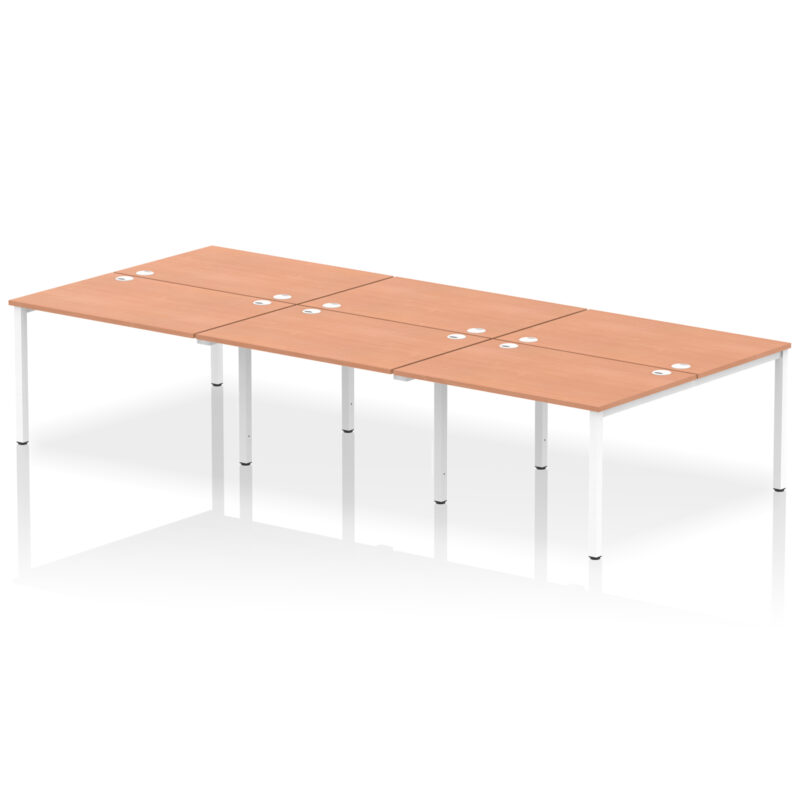 Impulse B2B Bench Desk - 6 Person - Image 2