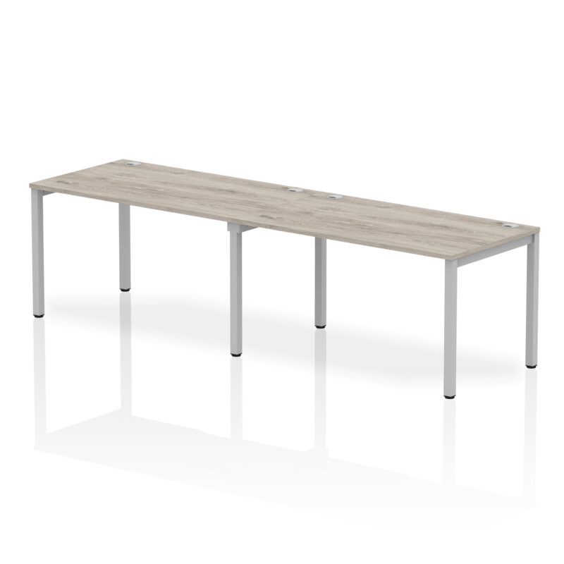 Impulse Single Row Bench Desk - 2 Person - Image 15