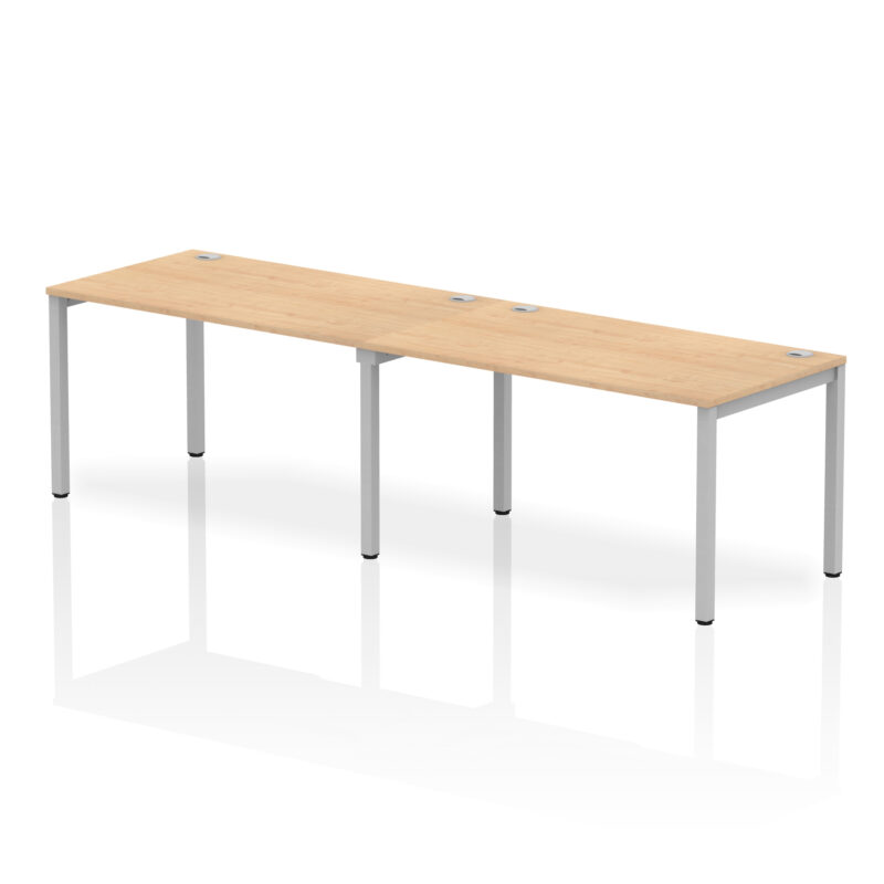 Impulse Single Row Bench Desk - 2 Person - Image 17