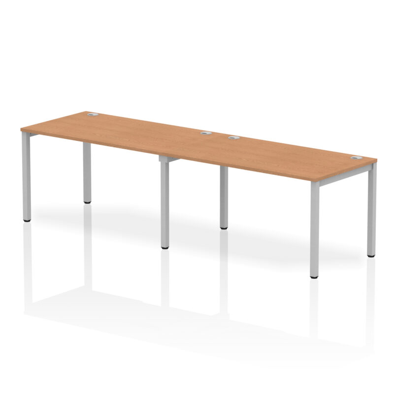 Impulse Single Row Bench Desk - 2 Person - Image 19