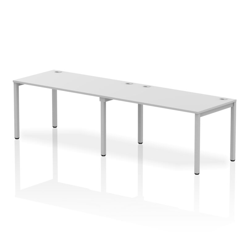 Impulse Single Row Bench Desk - 2 Person - Image 23