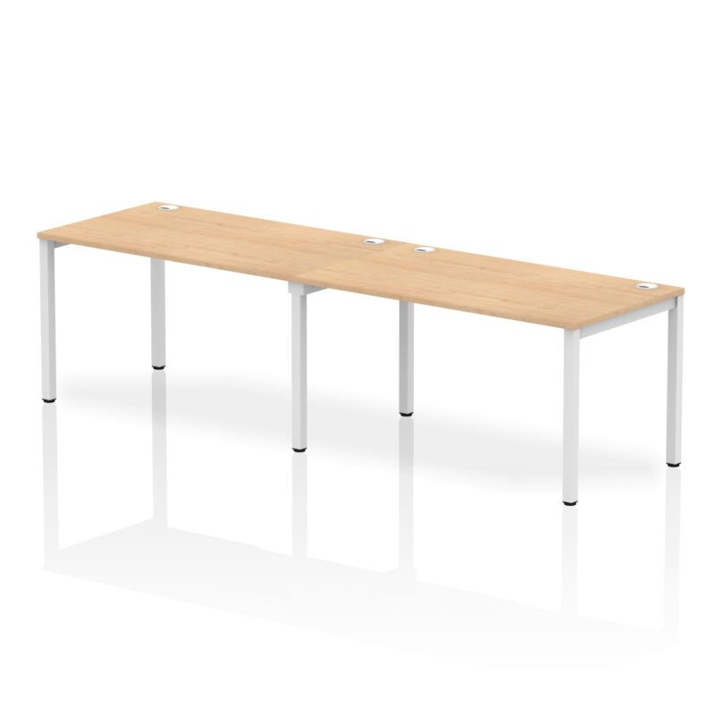 Impulse Single Row Bench Desk - 2 Person - Image 18