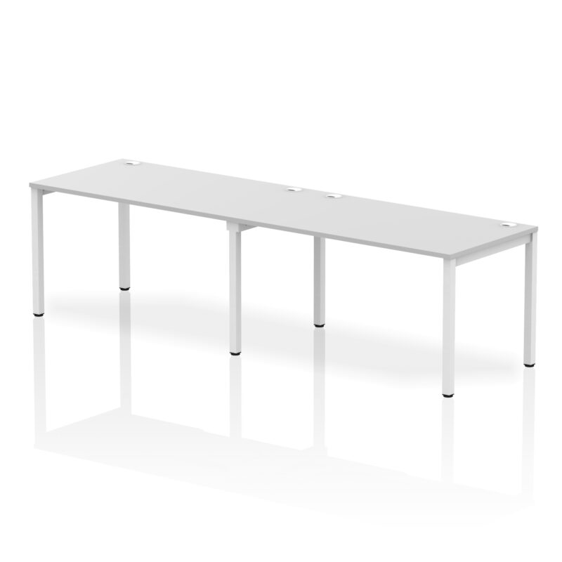 Impulse Single Row Bench Desk - 2 Person - Image 24