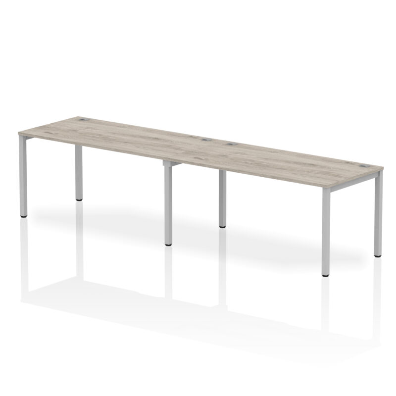 Impulse Single Row Bench Desk - 2 Person - Image 27