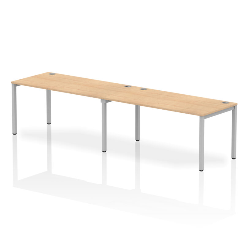 Impulse Single Row Bench Desk - 2 Person - Image 29