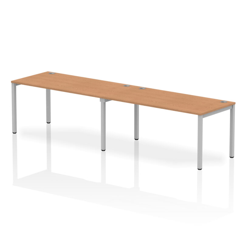 Impulse Single Row Bench Desk - 2 Person - Image 31