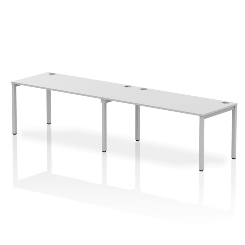 Impulse Single Row Bench Desk - 2 Person - Image 35