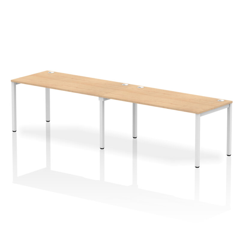 Impulse Single Row Bench Desk - 2 Person - Image 30