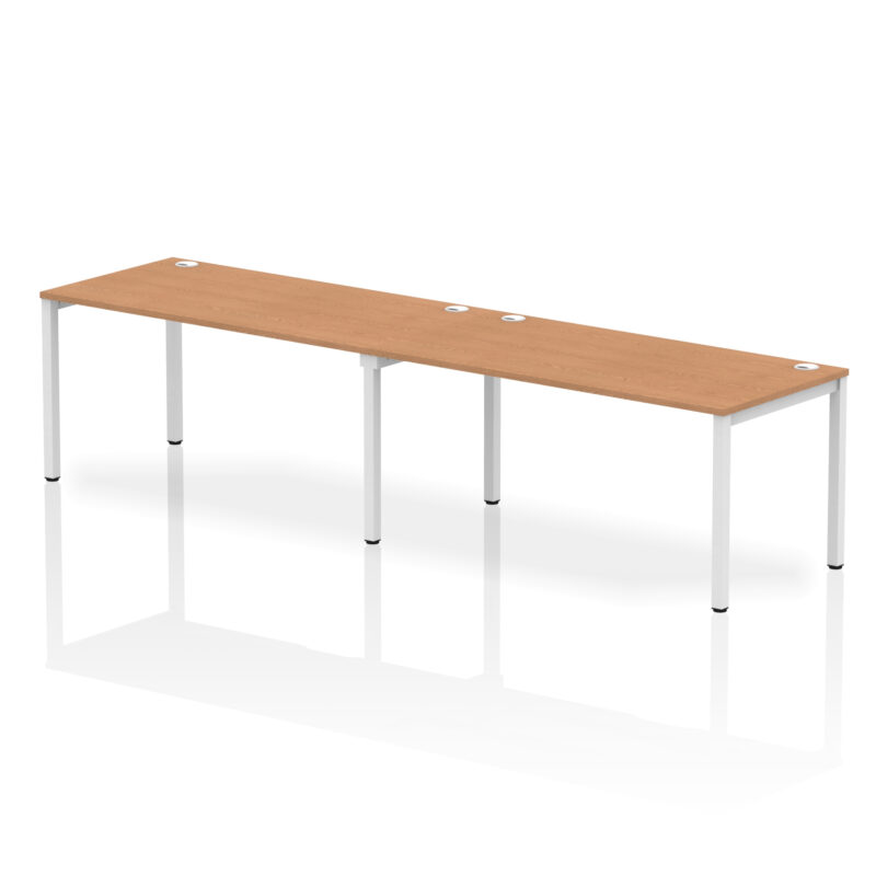 Impulse Single Row Bench Desk - 2 Person - Image 32