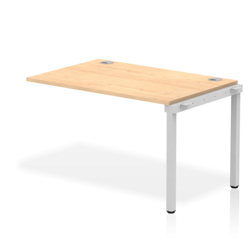 Impulse Single Row Bench Desk Extension Kit - Image 5