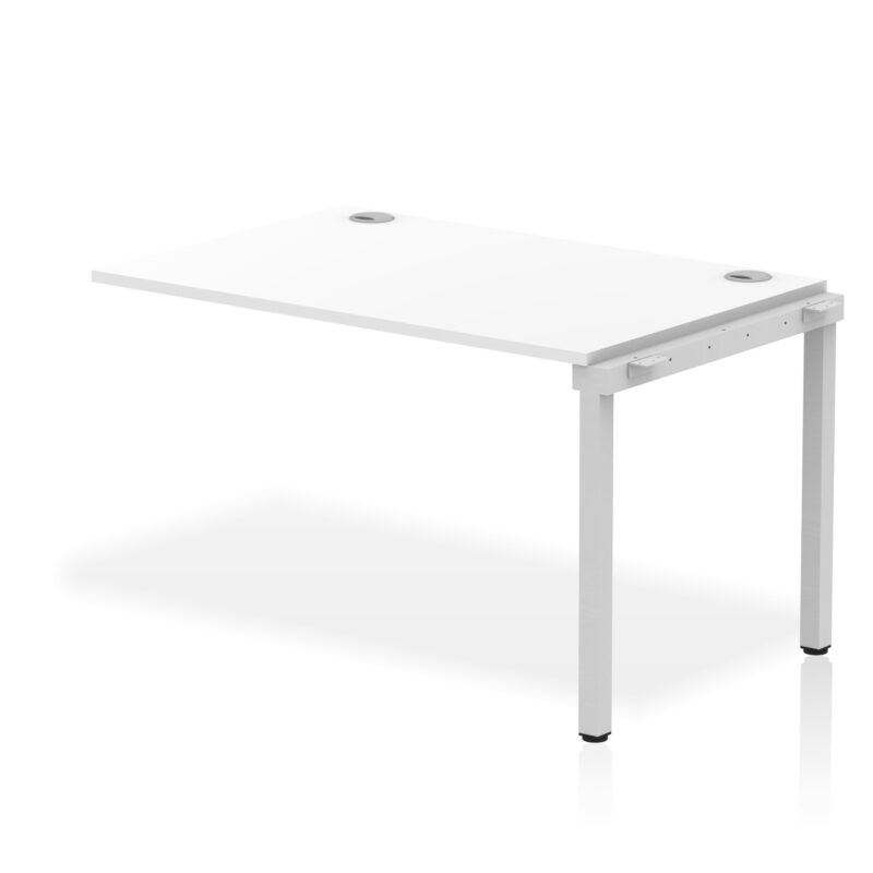Impulse Single Row Bench Desk Extension Kit - Image 11