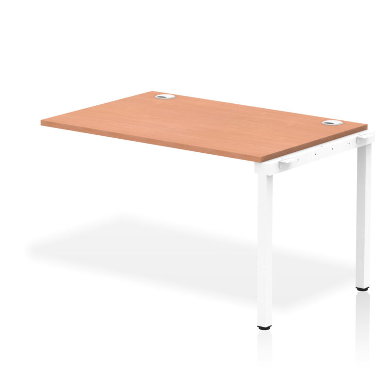 Impulse Single Row Bench Desk Extension Kit - Image 2